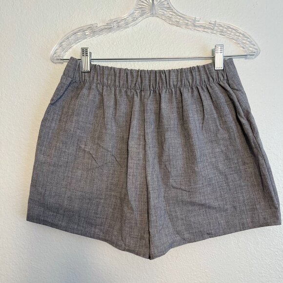 Cali1850 Two Button Design High Waisted Mini Skort Skirt Size M - Picture 6 of 10